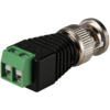 CONECTOR BNC/VERDE PRETO